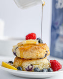 Blueberry Lemon Cream Biscuits - Mama's Biscuits