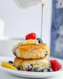 Blueberry Lemon Cream Biscuits CA - Mama's Biscuits