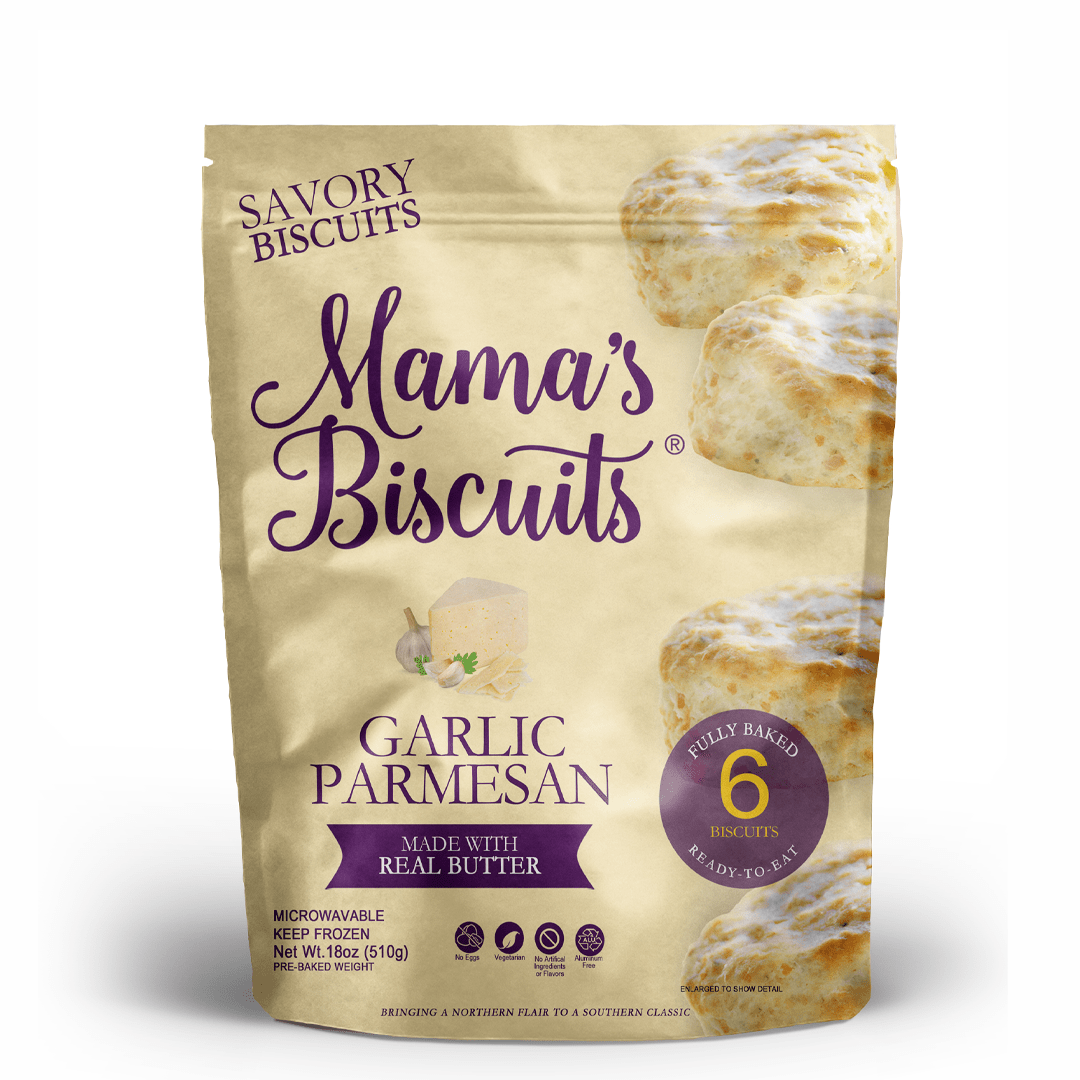 Garlic Parmesan Biscuits - Mama's Biscuits